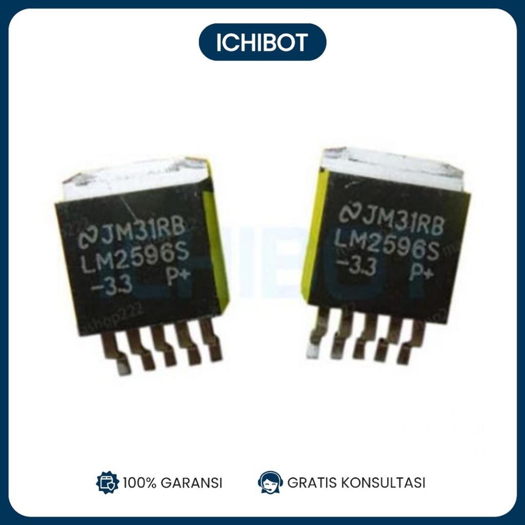 IC LM2596 3.3V 3A ตัวควบคุมการสลับ TO263 SMD 3.3