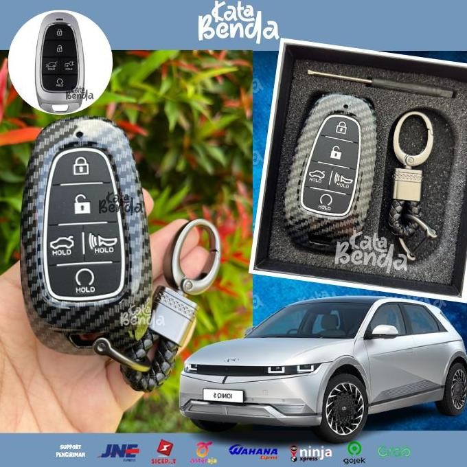 Hyundai Ioniq 5 Carbon Remote Cover ใหม่ 2024/2023 Key Case Casing