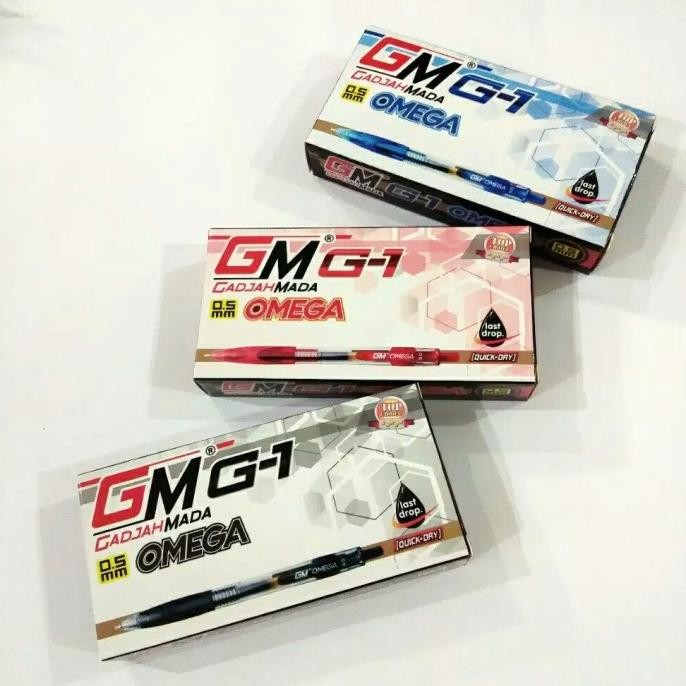 สินค้าใหม่!! Ball Pen / Pen / Pen / Bolpen / Ballpoint / Gelpen / GM G-1 Omega