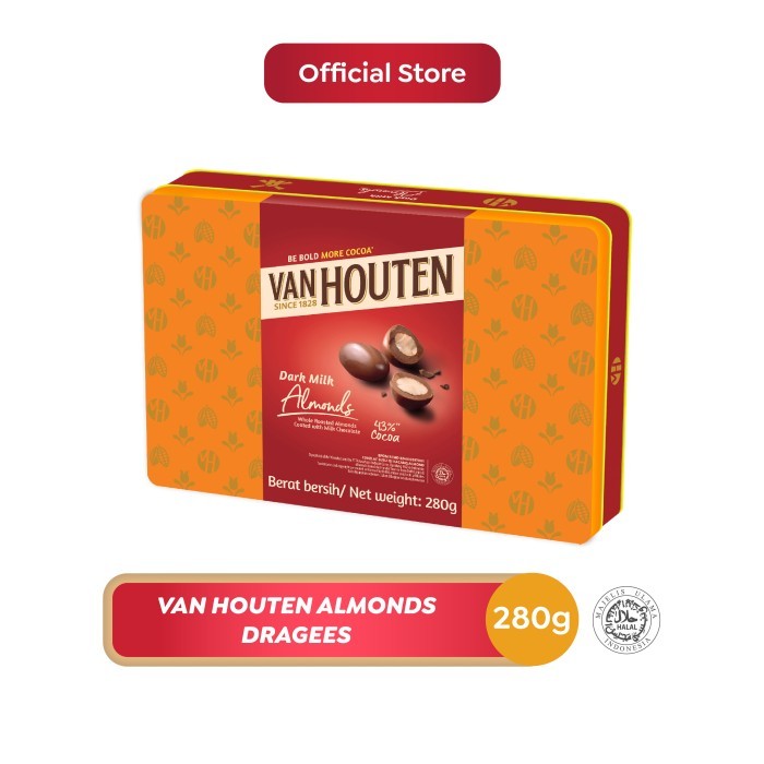 Van Houten Almond Dragees 280 g