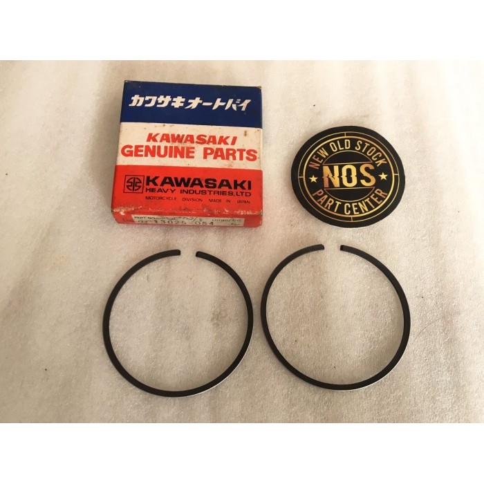 Original Kawasaki Binter Ke125 Kh125 Ke Kh 125 แหวนลูกสูบ Rare Item