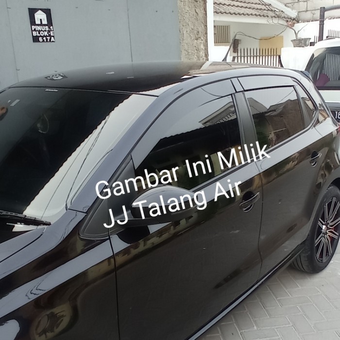 VW POLO 2017 FLAT MODEL WATER GUARD 6 ชิ้น