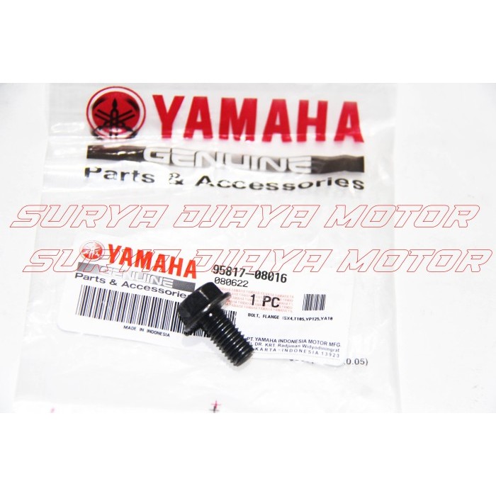 Rx King Rxk Rxking F1Zr F1 Zr สลักเกลียวไอเสีย 95817-08016 เดิมหายาก