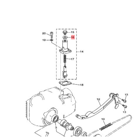 Crypton Vega R Old Jupiter Z 105 Original Tensioner Rubber 4St-12223 หายาก