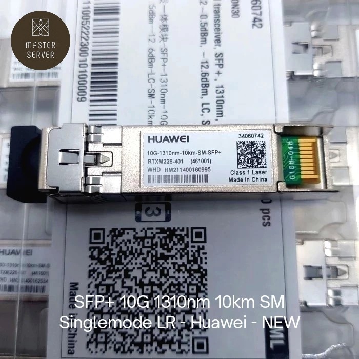 SFP+ 10G LR 1310nm 10km Huawei ดั้งเดิมโหมดเดียว