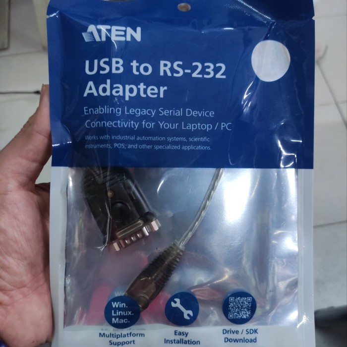 ATEN UC-232A Converter USB to Serial / RS232, UC232A DB9 Cable