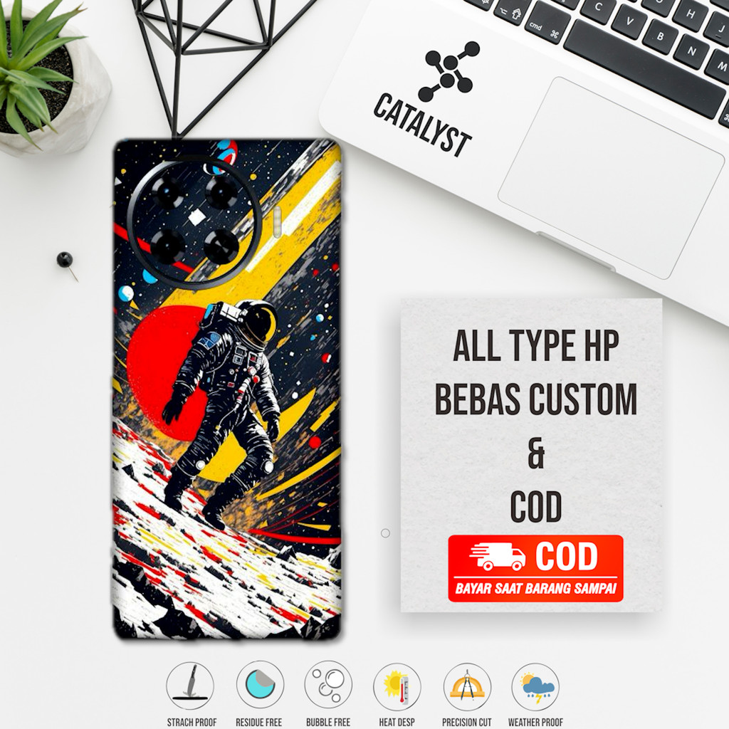 Garskin Hp Tecno Spark 20 Pro Plus นักบินอวกาศ รหัส w6o ซื้อ 1 แถม 2