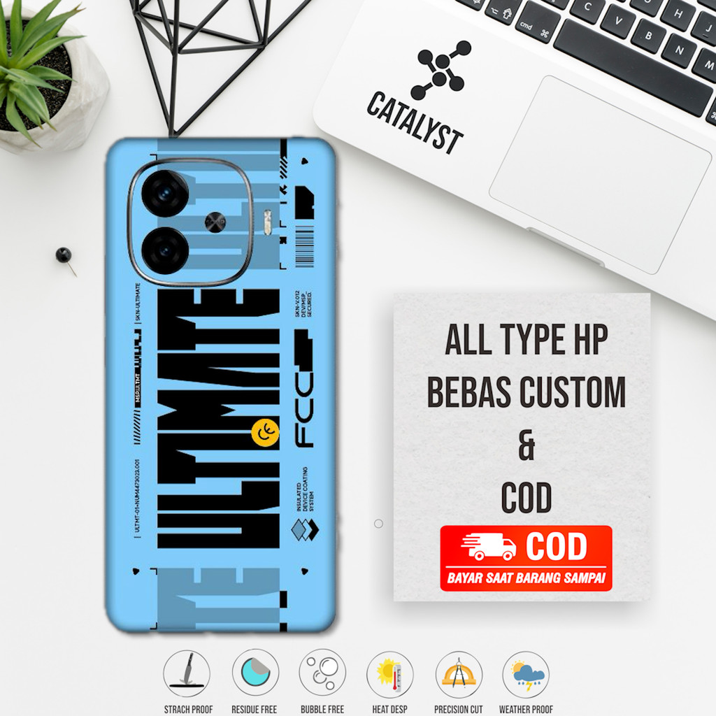 Garskin Hp Iqoo Z9 ultimate Code 58u ซื้อ 1 แถม 2
