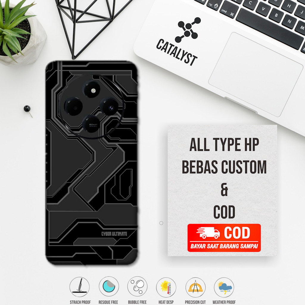 Garskin Hp Redmi 14C Ultimate Code n1o ซื้อ 1 แถม 2