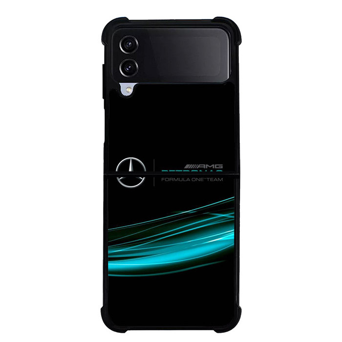 เคส เคส Samsung Z Fold 6 5 4 3, Z Flip 6 5 4 3 Marcedes AMG Petronas Na00476