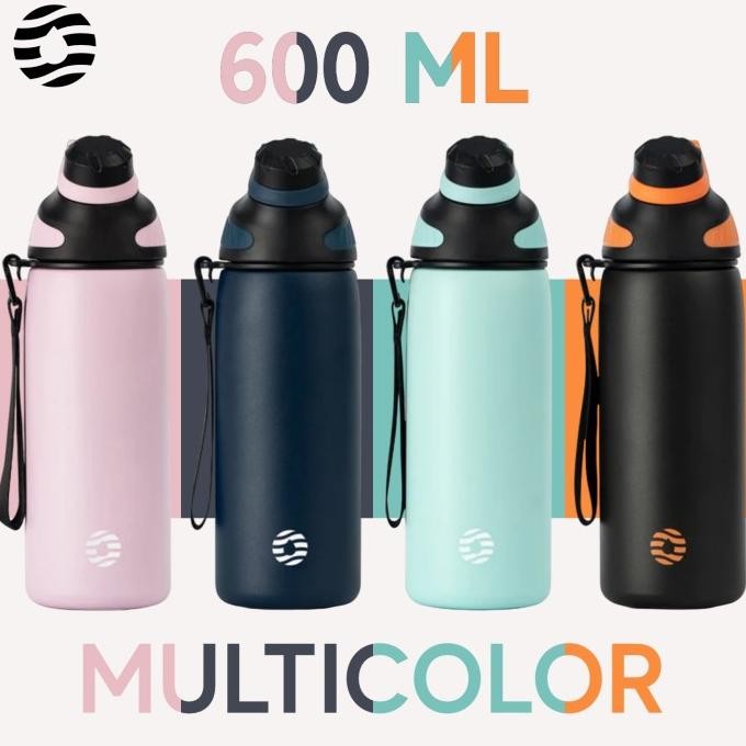 FJbottle - ขวดดื่มกีฬาที่ทนความร้อนและเย็น 600มล