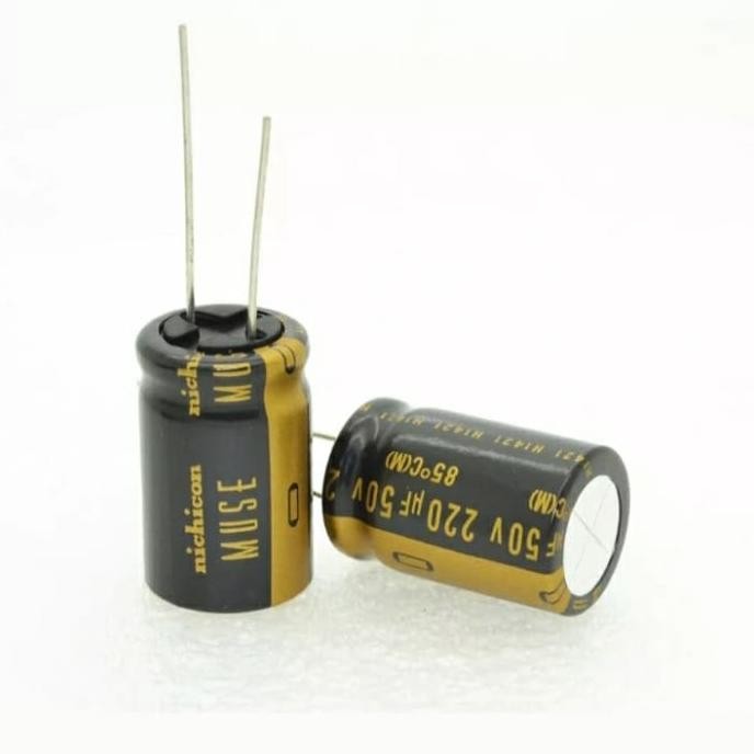 Elco 220UF 50v Nichicon Muse KZ Capacitor