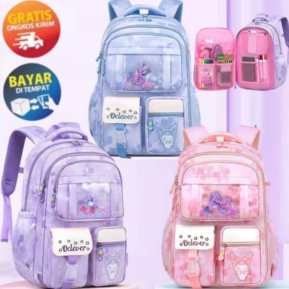 MIKADO - BK180 SCHOOL BAG GIRLS BACKPACK GIRLS SCHOOL BAG WOMENS SCHOOL BAG SCHOOL BAG พร้อมส่ง