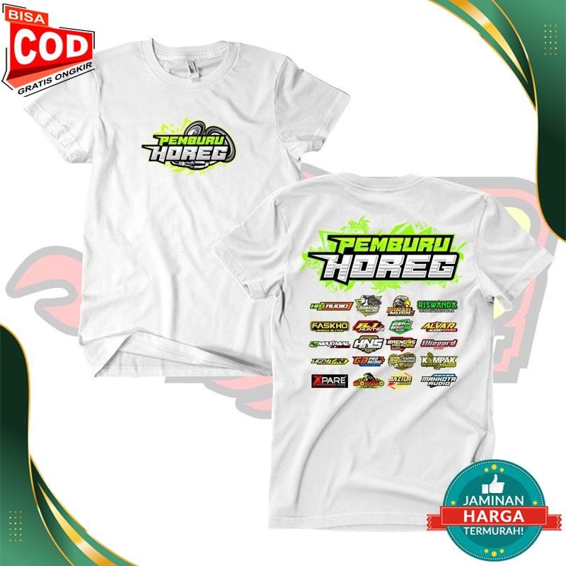 KATUN Viral Horeg Hunter เสื้อยืดระบบเสียง Operator Cotton Combed 30S Premium Fashion Distro Yh66