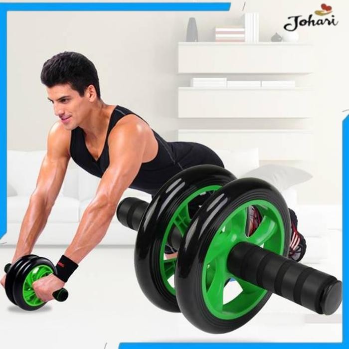 ใหม่ AB WHEEL SPORT FITNESS EQUIPMENT FITNESS ROLLER - YY-1601
