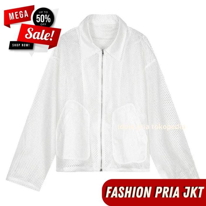 IEFB OVERSIZE MESH SHIRT WHITE SERIES / IEFB OVERSIZE MESH SHIRT WHITE SERIES HIGHT QUALITY!!
