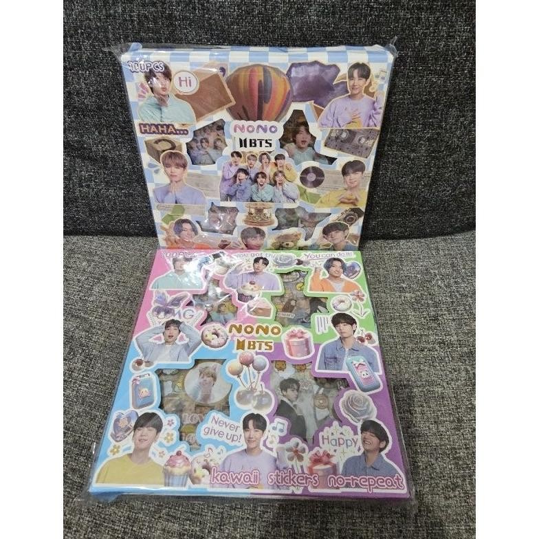 Nono Bts Jungkook V Jimin Suga Seokjin Rm J-Hope Sticker - 0% Spayater Funny Viral Sticker สติ๊กเกอร