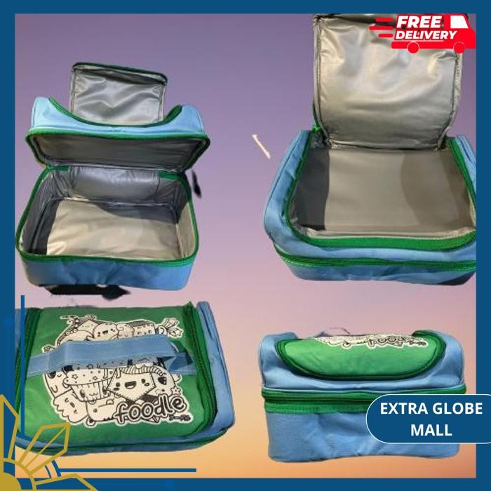 INSULATED LUNCH BAG BOX KID TEEN FOODLE SMIGGLE !!