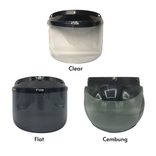 Kaca Helm Bogo Retro Dewasa Model Cembung/Flat