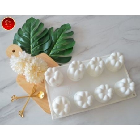 Bakest Canele Silicon Mold / Imported Flower Motif Canele Mold ส่งฟรี ส่วนลด