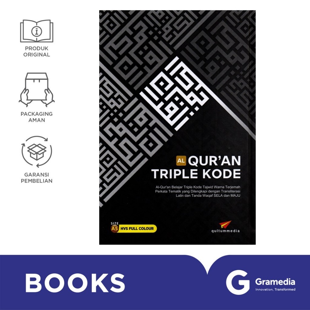คําแปล Al Quran Triple Code A5 Ed Hvs Full Color (Abu Juanda & Ustadz Salim)