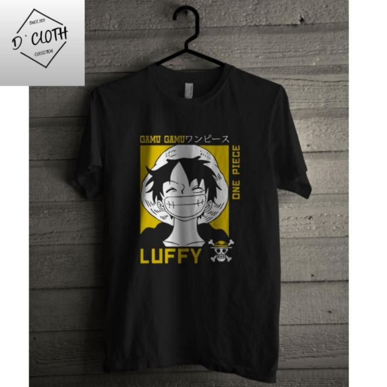 One Piece Anime เสื้อยืด One Piece Luffy เสื้อยืดอะนิเมะญี่ปุ่นเสื้อยืด Japanese Distro เสื้อยืด Wib
