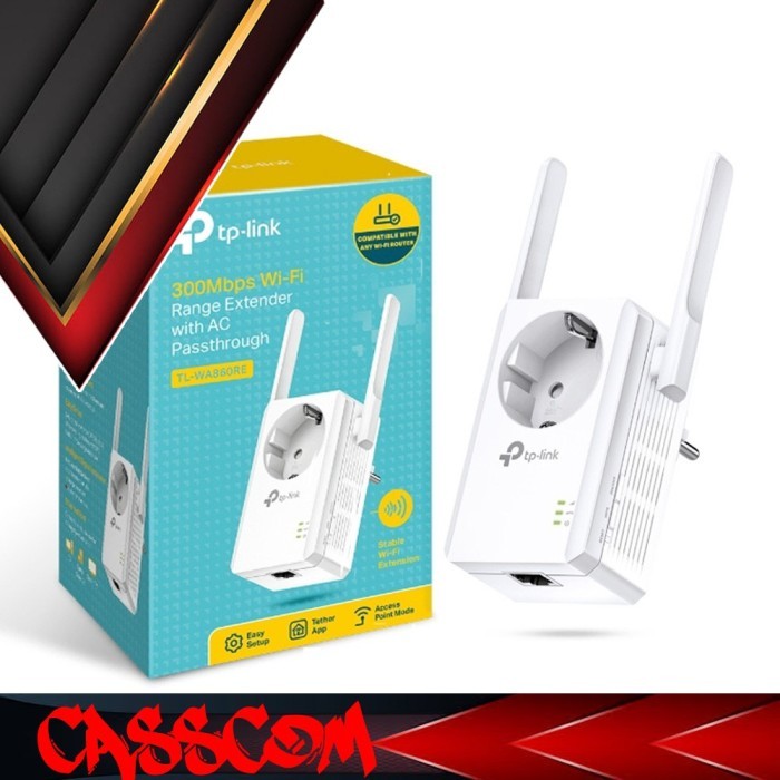 TP-L1nk TL-WA860RE 300Mbps WiFi Range Extender พร้อม AC Passrough