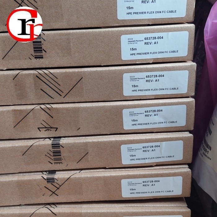 LC - LC ถึง LC LC OM4 15m HPE Premier Flex QK735A 653728004 เดิม