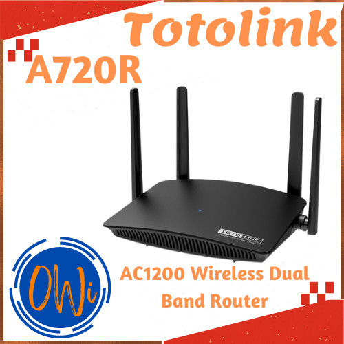 Totolink A720R AC1200 เราเตอร์ดูอัลแบนด์ไร้สาย