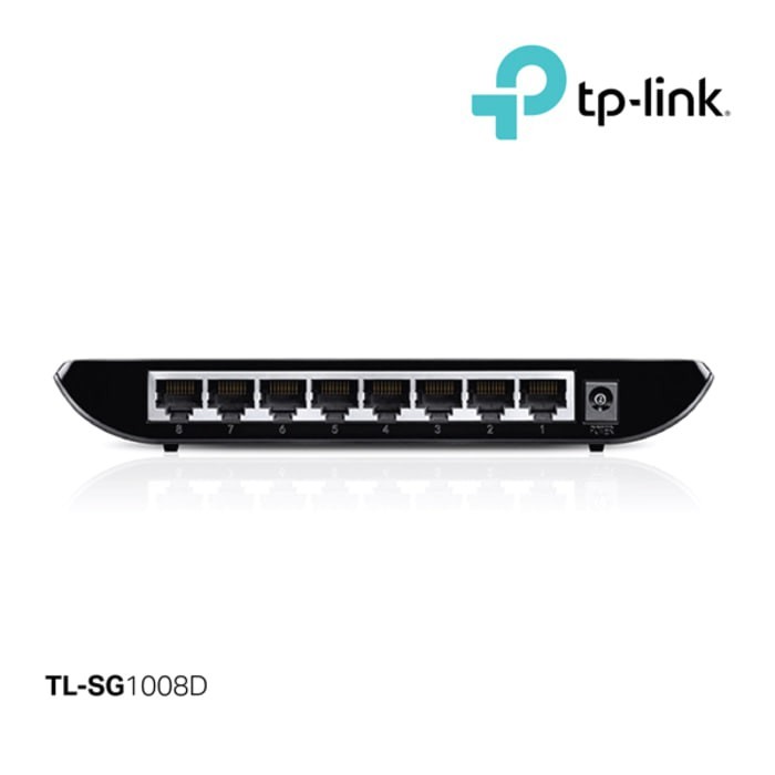 TPLINK TL-SG1008D GIGABIT LAN DESKTOP SWITCH HUB 8PORT TPLink ของแท้