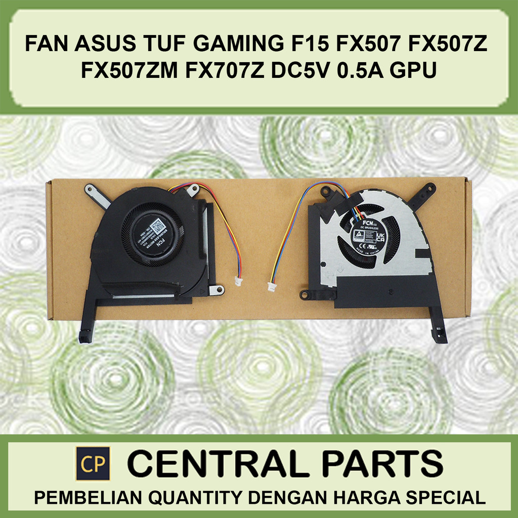 Asus Tuf Gaming f15 fx507 fx507z fx507zm fx707z DC5V 0.5A GPU พัดลมแล็ปท็อป