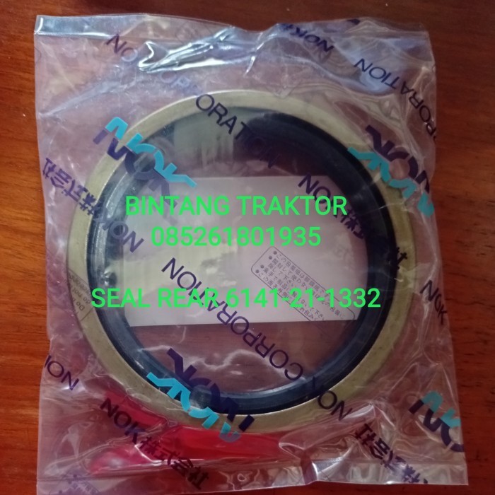 6141-21-1332 ซีลเพลาข้อเหวี่ยงด้านหลัง Pc75/Pc78/Pc200 4D95L/6D95L