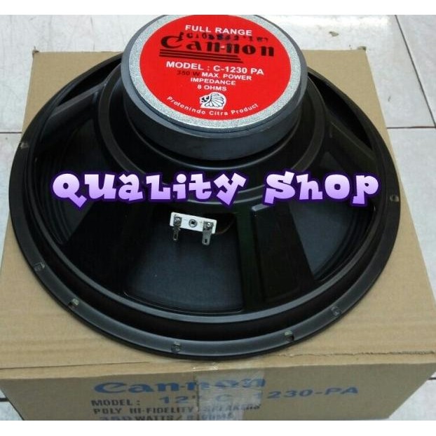 ลําโพง Canon 1230 PA 12 นิ้ว