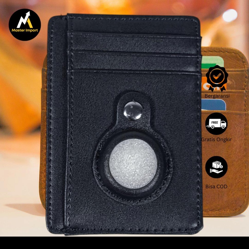 ZEST Anti RFID Wallet Card Holder with AirTag - TQ-319