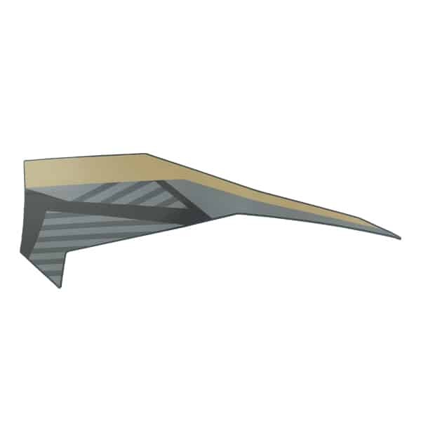 86642K2VN50ZB – STRIPE AR FR COVER TYPE 1, FRONT RIGHT UPPER BODY STICKER VARIO 125 ใหม่ ORIGINAL AM