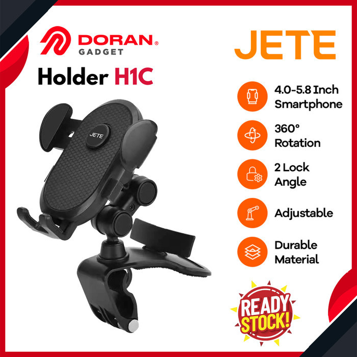 JETE H1C Universal Car Dashboard & Windshield HP Holder
