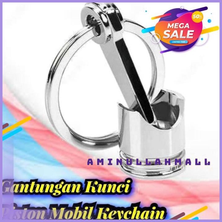 GUNDAN KEYCHAIN CAR PISTON KEYCHAIN จัดส่งศูนย์