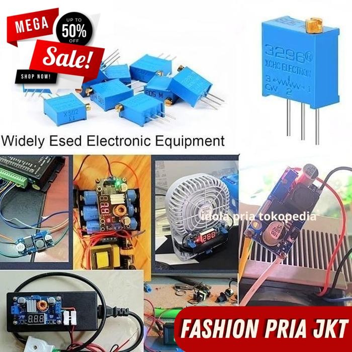 3296W 502 5K OHM MULTITURN TRIMPOT TRIMMER POTENSIOMETER การตอบสนองหลากหลาย VR AM86 โดย PRIA JKT