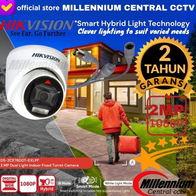 Hikvision Ds-2Ce76Dot-Exipf 2Mp 1080P กล้องกล้องวงจรปิดในร่ม