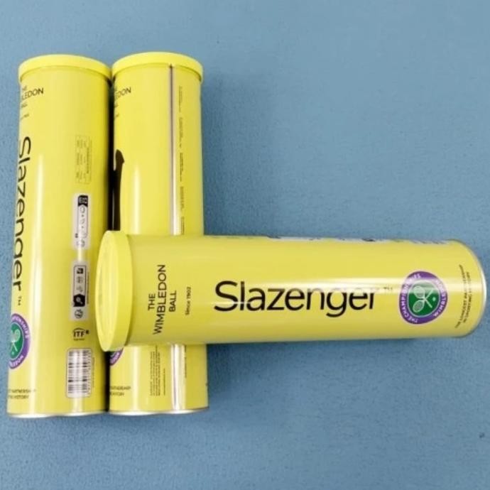 SLAZENGER Wimbledon TeNnis ball บรรจุใหม่ 4 ลูก TeNnis ของแท้ 100%