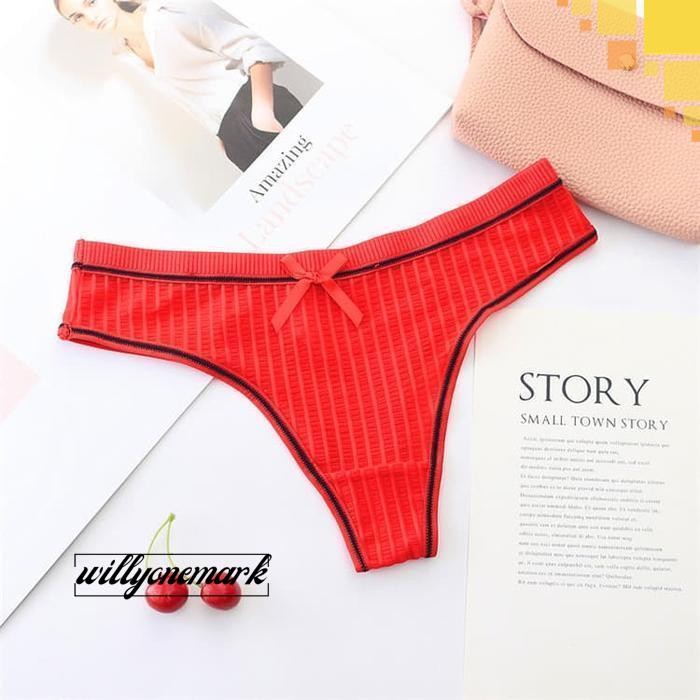ผู้หญิง G-STRING SILK MATERIAL SE SEAMLESS BEST C168 ชุดชั้นใน