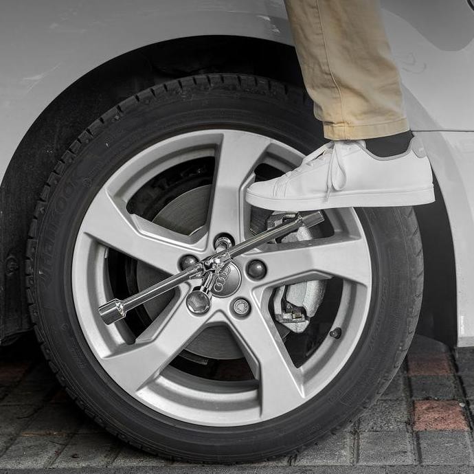 รับ Deli Cross Wheel Lock / X Key 14 Inch-17/19/21/23Mm Automotive Dl4414