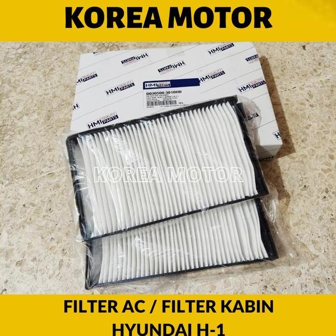 ตัวกรองห้องโดยสารกรองอากาศ Hyundai H1 H-1 Ac ดั้งเดิม