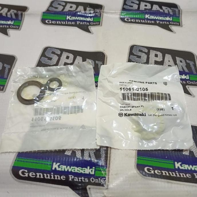 ปะเก็นบรรจุปะเก็นหัวหัวเทียนparkit ER6 ER6N Original Kawasaki