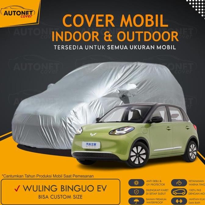 ผ้าคลุมรถ Wuling Binguo Ev / ผ้าคลุมรถกันน้ํา Wuling Binguo Ev