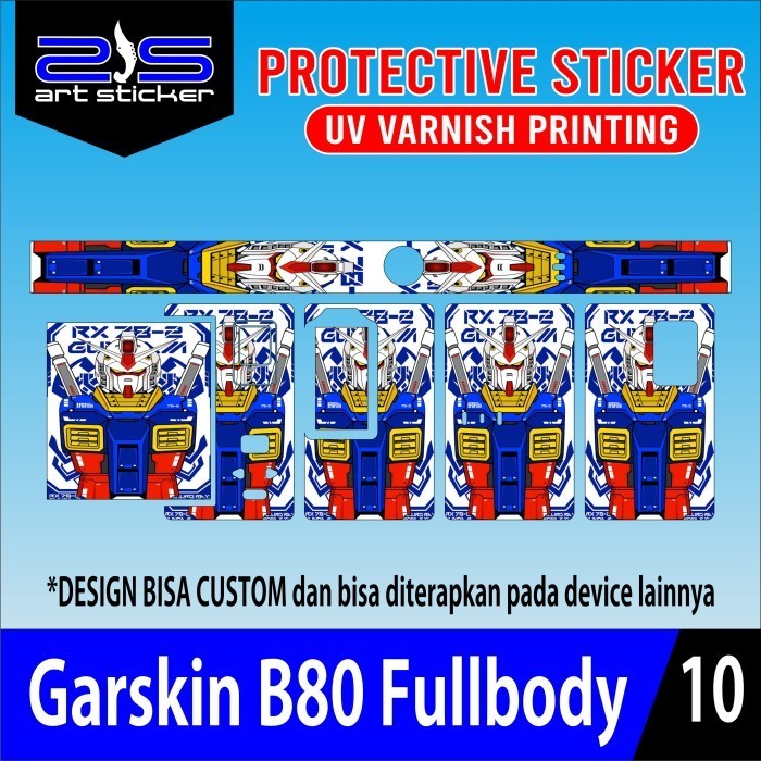 Centarus B80 Aio ไวนิลและโฮโลแกรม Luffy Gear 5 Gundam Garskin Custom Fullbody สติกเกอร์