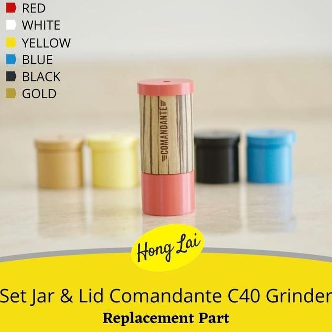 Comandante C40 Jar & Lid Package โถบดและฝาครอบ