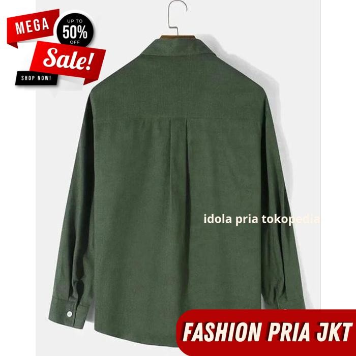 KEMEJA GREEN SERIES TOYO BASIC MENS SHIRT S-7XL / GREEN SERIES TOYO BASIC MENS SHIRT S-7XL สินค้าที่