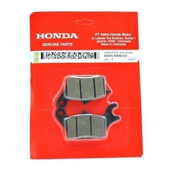 ใบมีด / ผ้าเบรคหน้า Absolute Revo (06455-KWB-601)