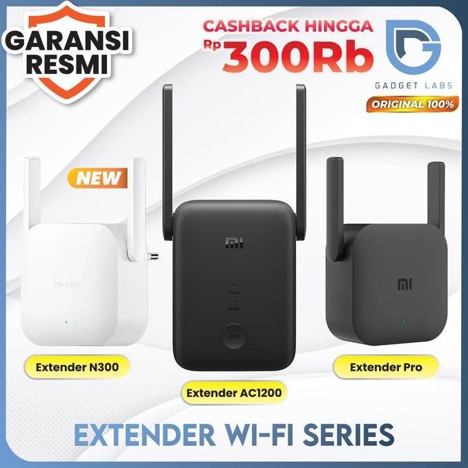 - Xiaomi Mi WiFi Wireless Repeater Amplifier Extender Pro / AC1200 / N300